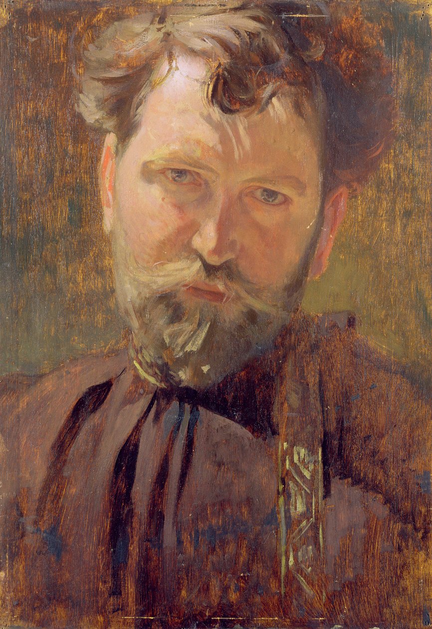 Alfons Marie (Alfons-Marie) Mucha (1860-1939), Tuval üzerine yağlı boya 1899, Alfons Mucha Müzesi, Prag by Alphonse Mucha