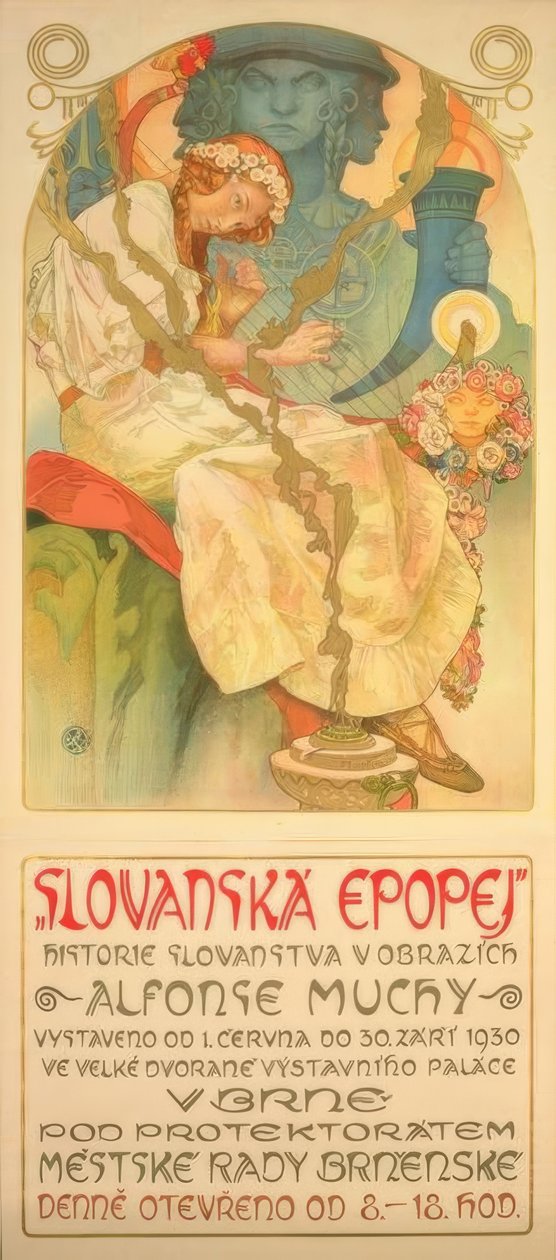 Slav Destanı by Alphonse Mucha