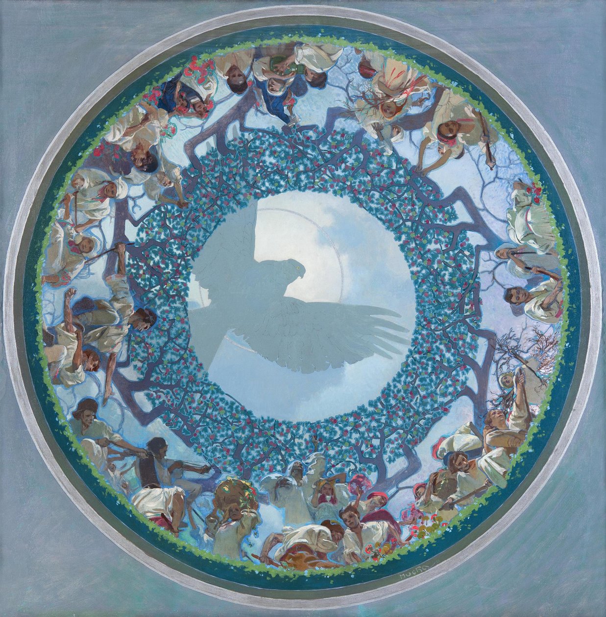 Slav Birliği, 1910-1911 by Alphonse Mucha