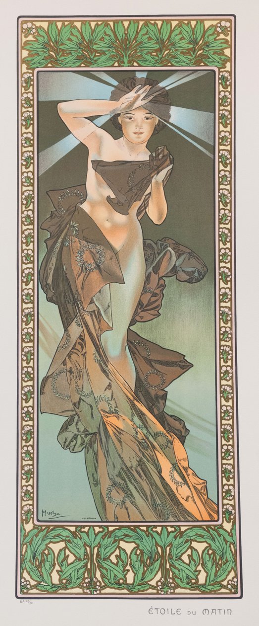 Sabah Yıldızı Sabah Yıldızı, 1902. by Alphonse Mucha