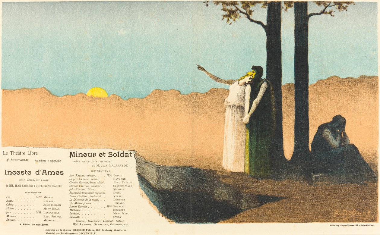 Ruhların ensest; madenci ve asker by Alphonse Osbert