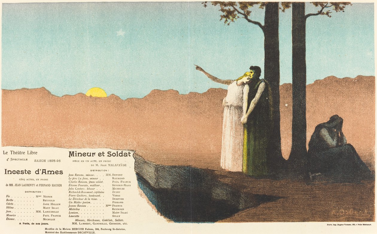 Ruhların ensest; madenci ve asker by Alphonse Osbert