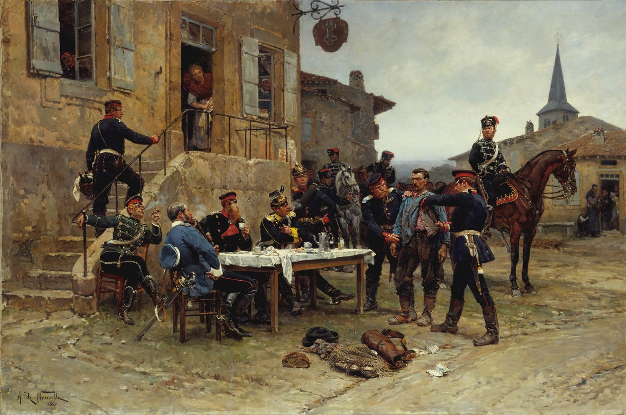 Sevk Taşıyıcı, 1880. by Alphonse de Neuville