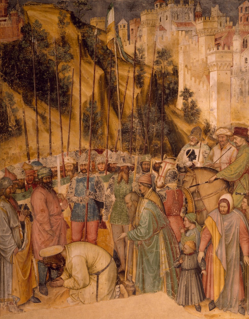 St George'un Kafasının Kesilmesi, St George'un Yaşamından Bölümler by Altichiero da Zevio
