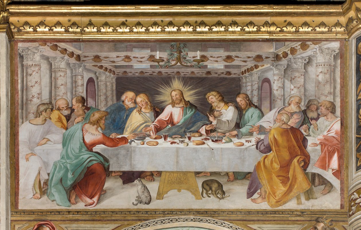 Presbytery, Sekizinci Güney Açıklığı, Son Akşam Yemeği, Altobello Kavun by Altobello Melone