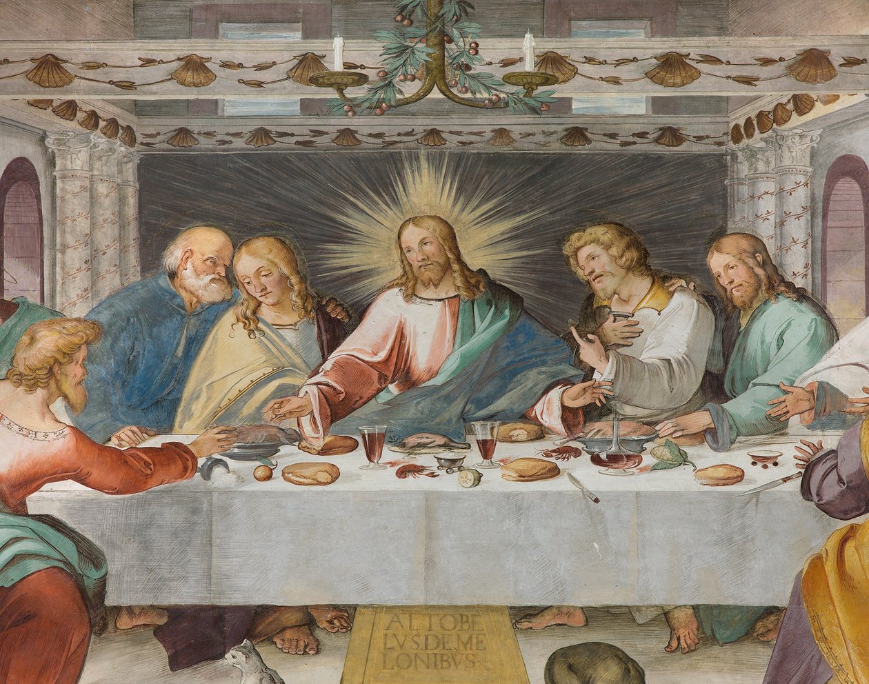 Presbytery, Sekizinci Güney Açıklığı, Son Akşam Yemeği, Altobello Kavun by Altobello Melone