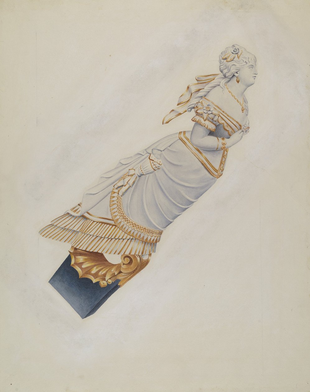 Figür başı: "Banyo Belle" by Alton K. Skillin