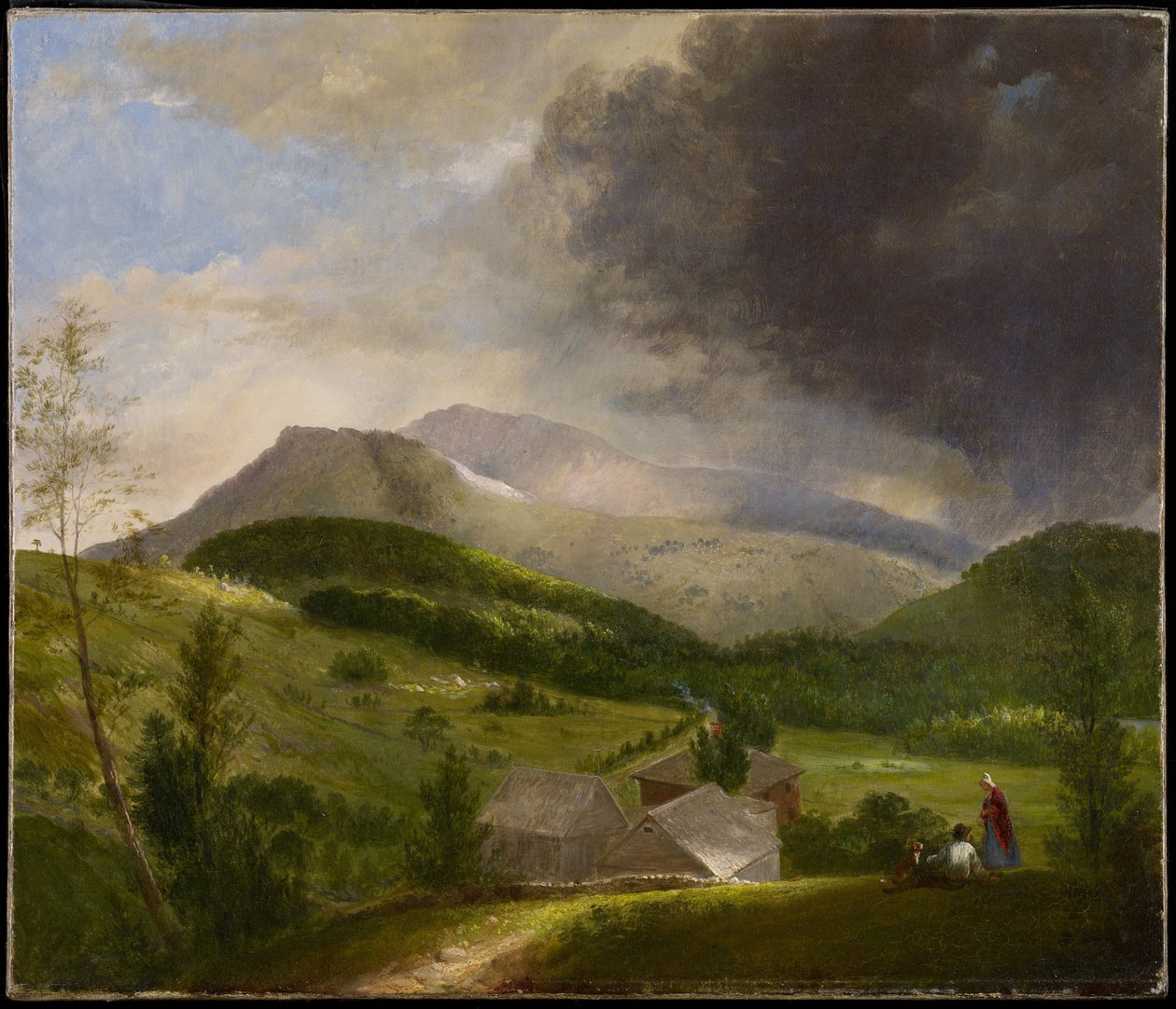 Yaklaşan Fırtına, Beyaz Dağlar, 1820