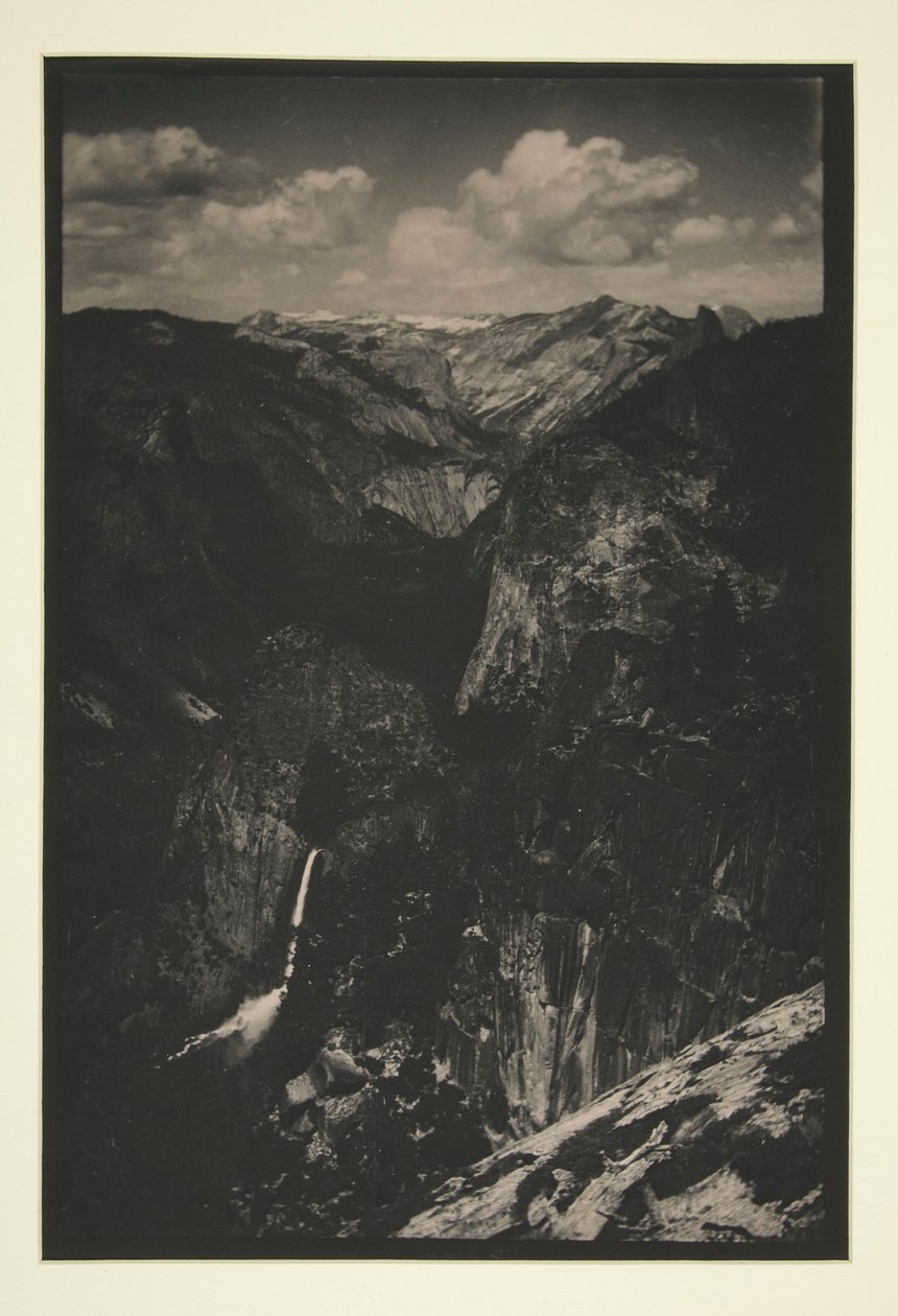Yosemite: Uzak Şelale by Alvin Langdon Coburn