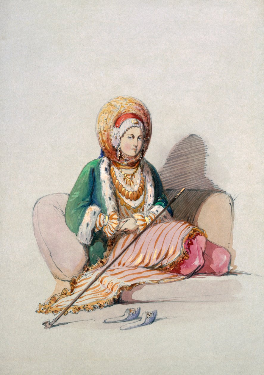 Yahudi Kadın by Amadeo Preziosi