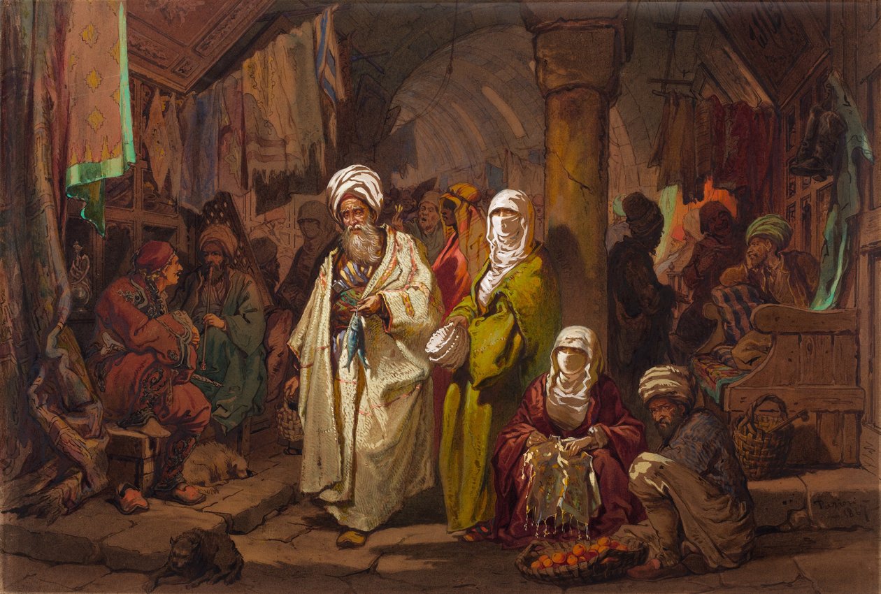 Kapalıçarşı by Amadeo Preziosi