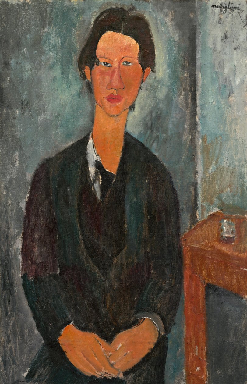 Chaim Soutine, 1917. by Amedeo Modigliani