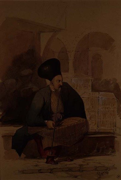 Ermeni Tüccar by Amadeo Preziosi