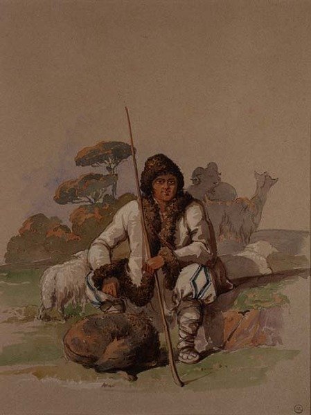 Çoban, c.1855 by Amadeo Preziosi