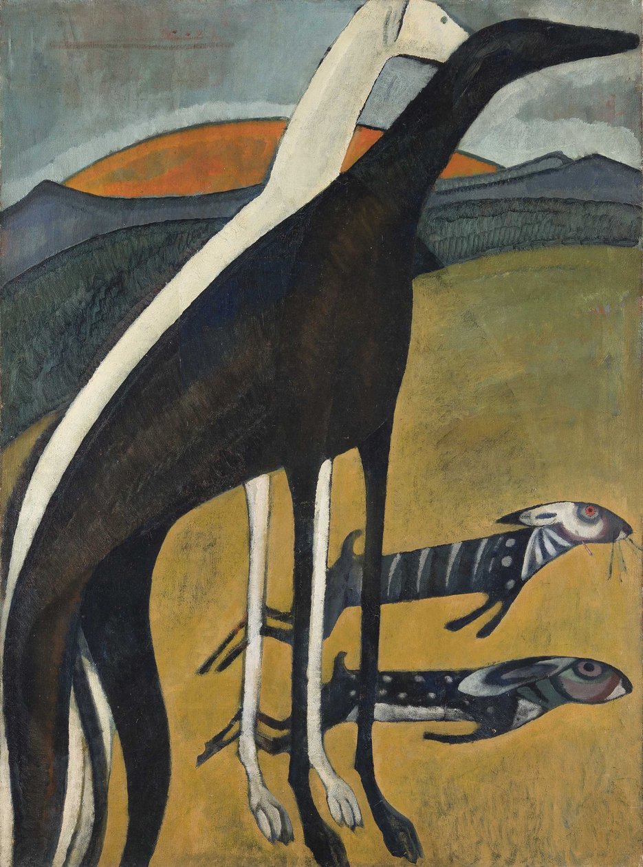 Tazılar Tazılar, 1911. by Amadeo de Souza Cardoso