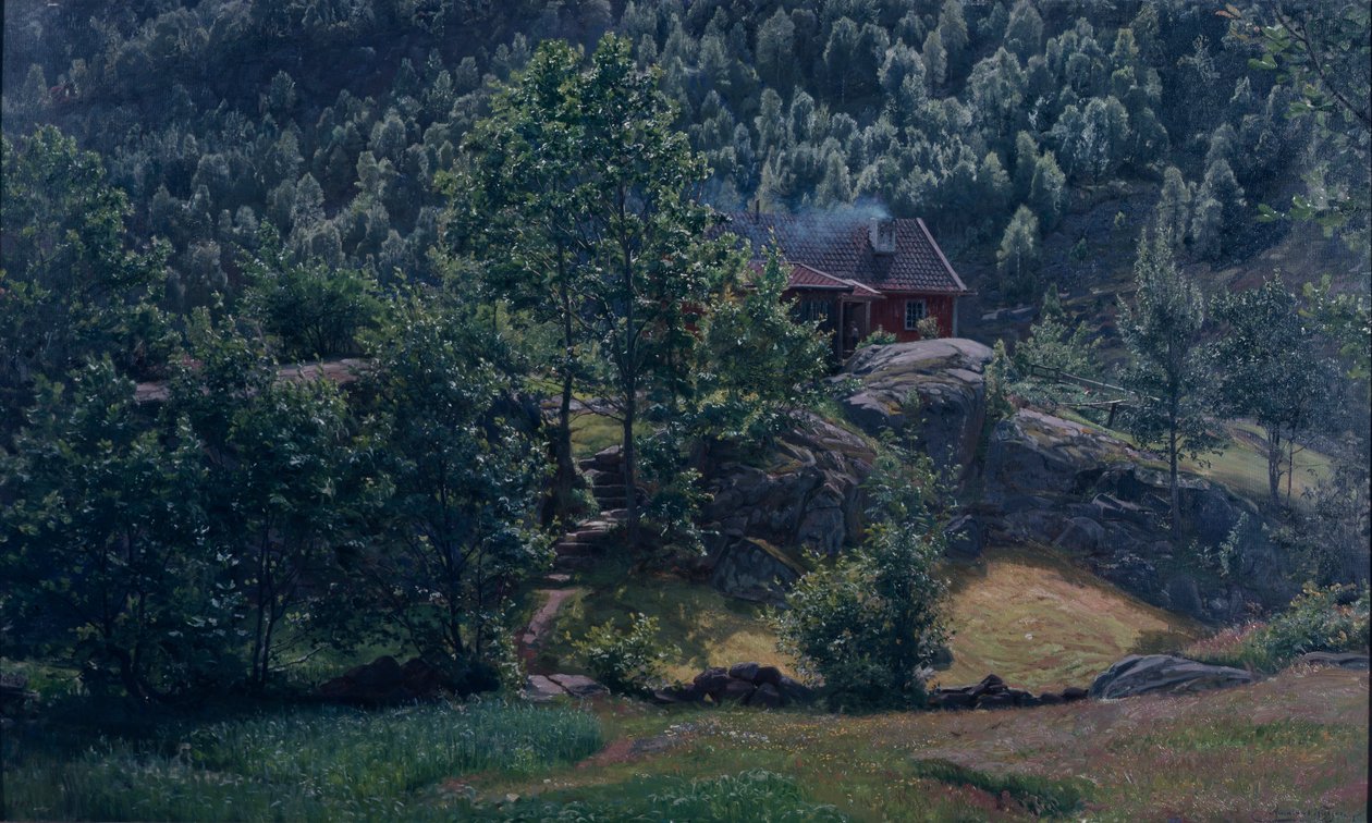 küçük holding by Amaldus Nielsen