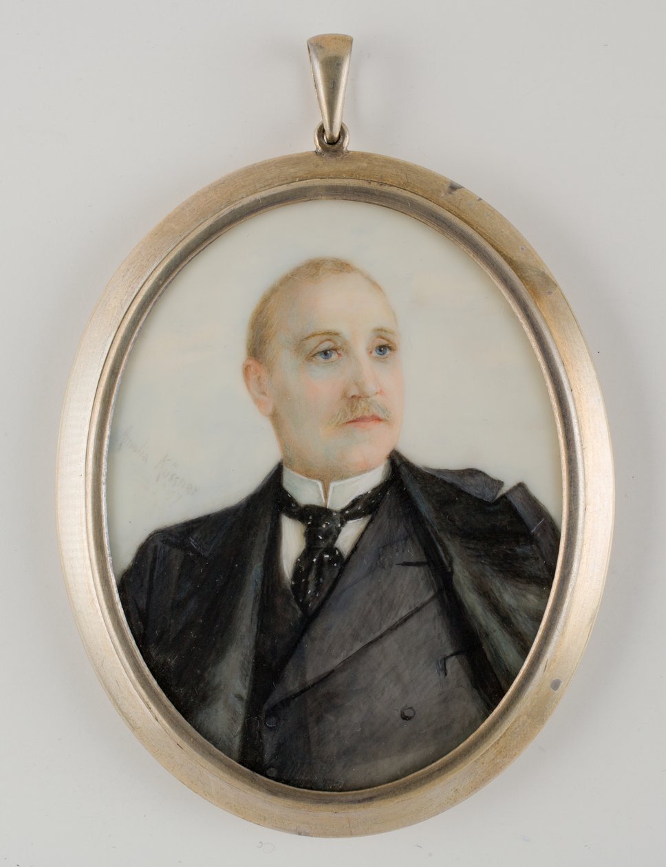 Bir Adamın Portresi, muhtemelen Richard Townsend by Amalia Kussner