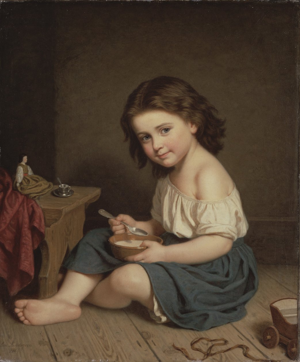 kahvaltı, 1866 by Amalia Lindegren