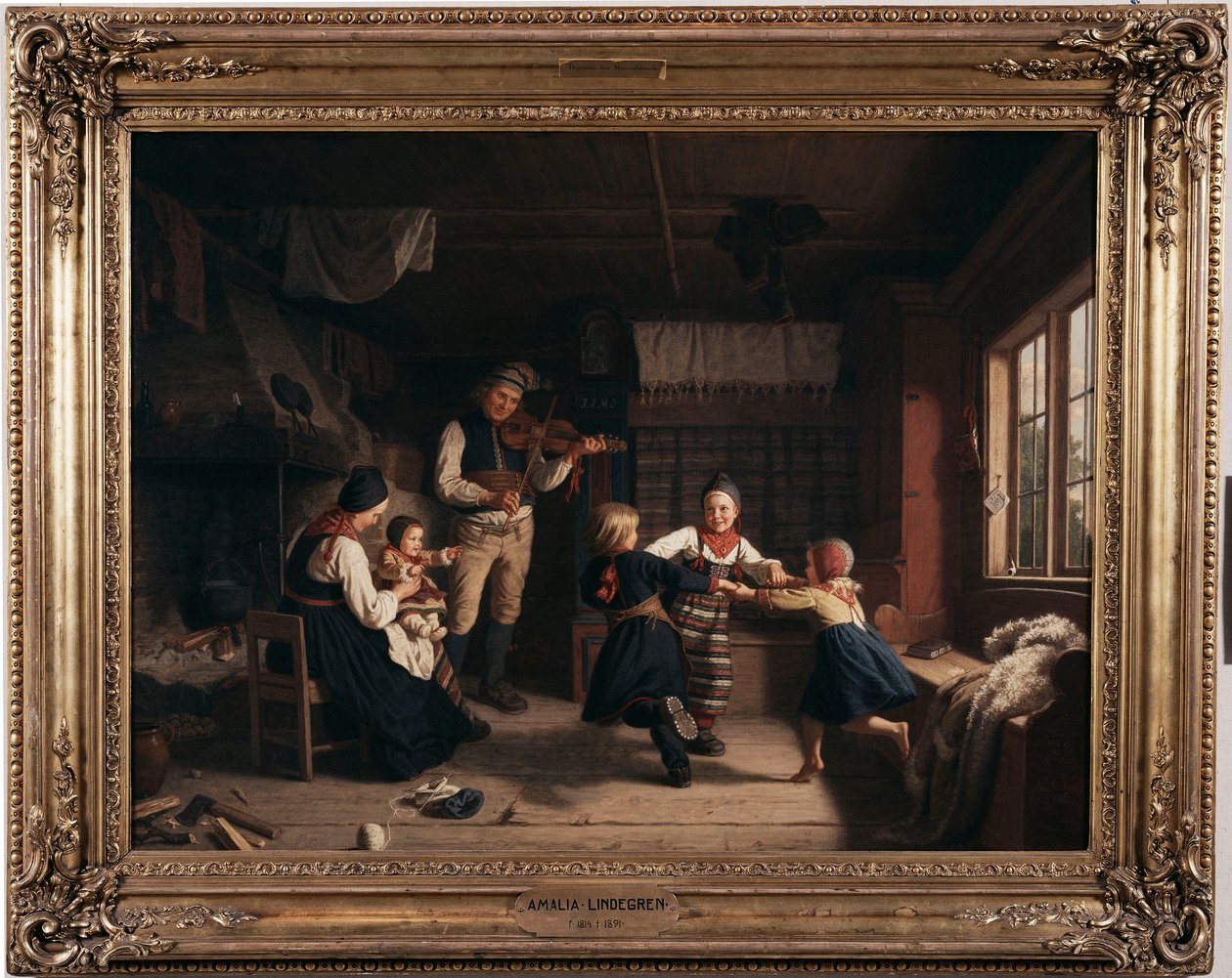 Pazar akşamı bir vadi kulübesinde by Amalia Lindegren