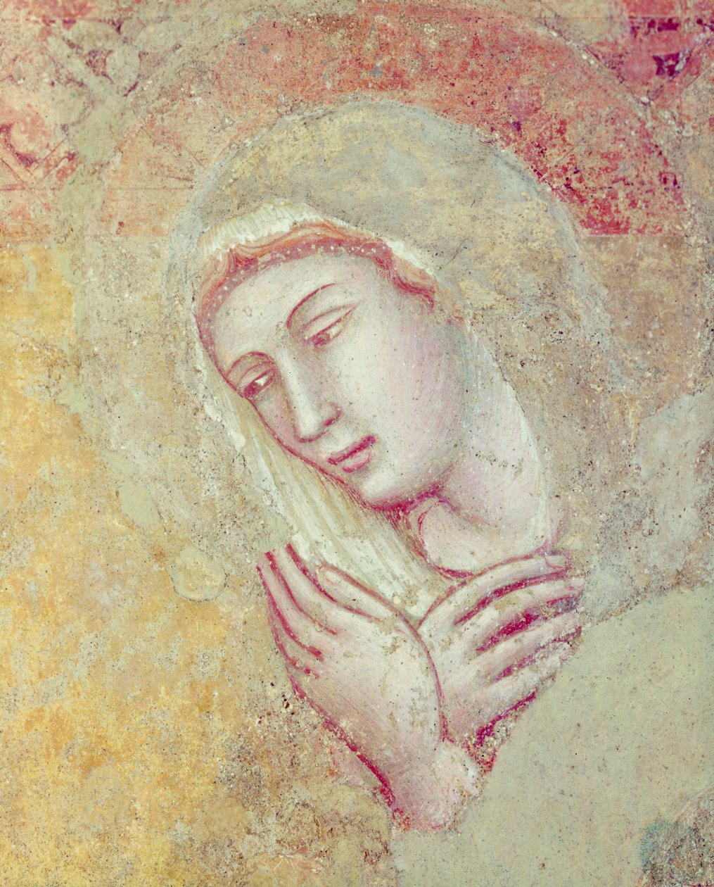 Müjde Detayı (394520 detayı) by Ambrogio Lorenzetti