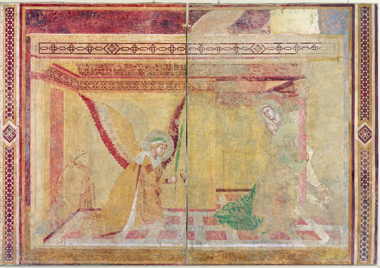 Duyuru by Ambrogio Lorenzetti