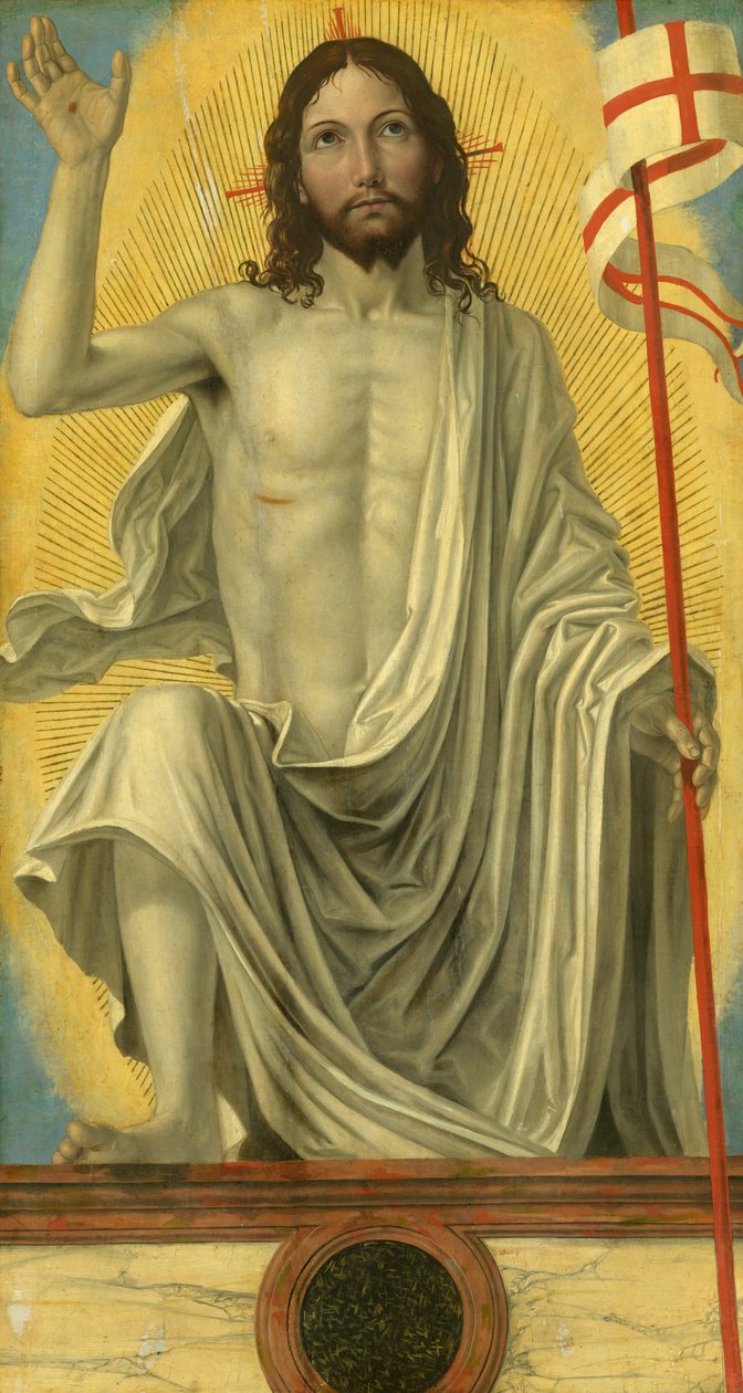 Mezardan Yükselen İsa, c. 1490. by Ambrogio Bergognone