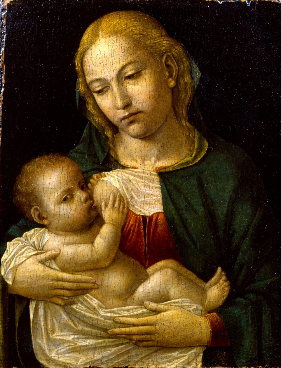 Madonna del Latte, yaklaşık 1485 by Ambrogio Bergognone