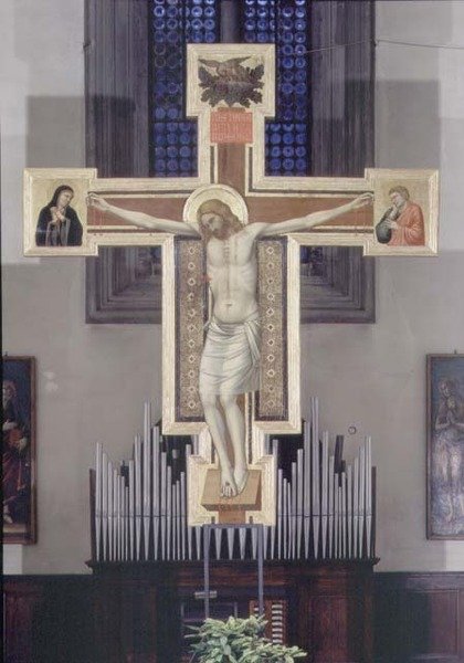 Çarmıha germe (panel) by Ambrogio Bondone (workshop) Giotto