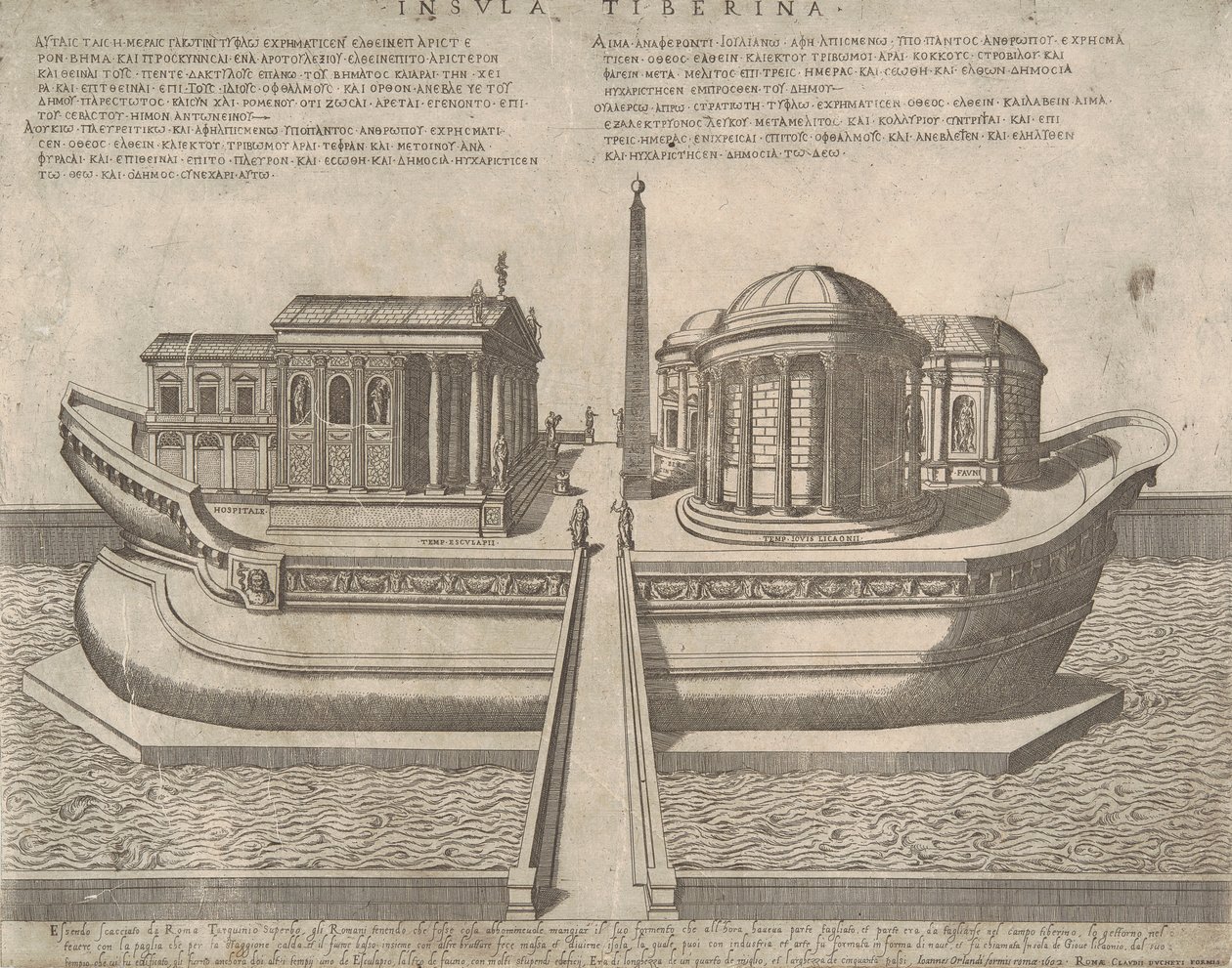 Tiber Adası by Ambrogio Brambilla