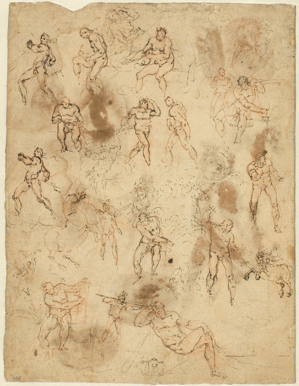 Şekil Çalışmaları (versi) by Ambrogio Figino