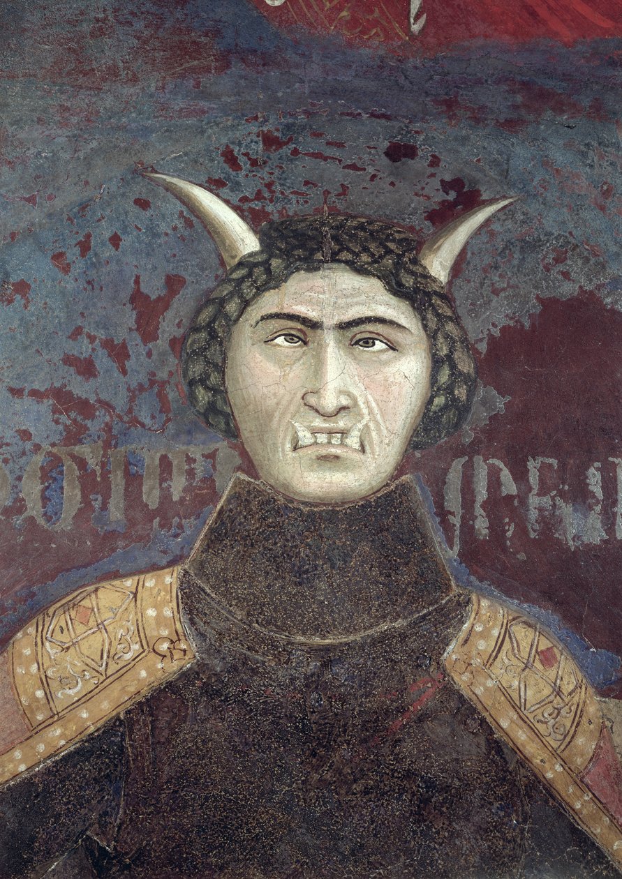 Kötü Hükümet Alegorisi, Tiranlığın detayı, 1338-40 by Ambrogio Lorenzetti