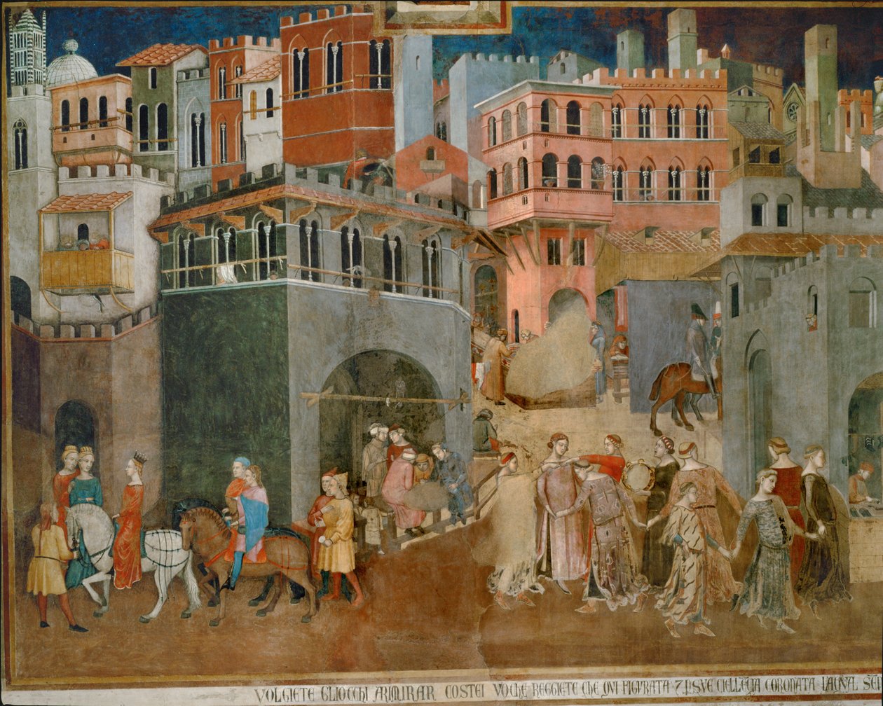  by Ambrogio Lorenzetti