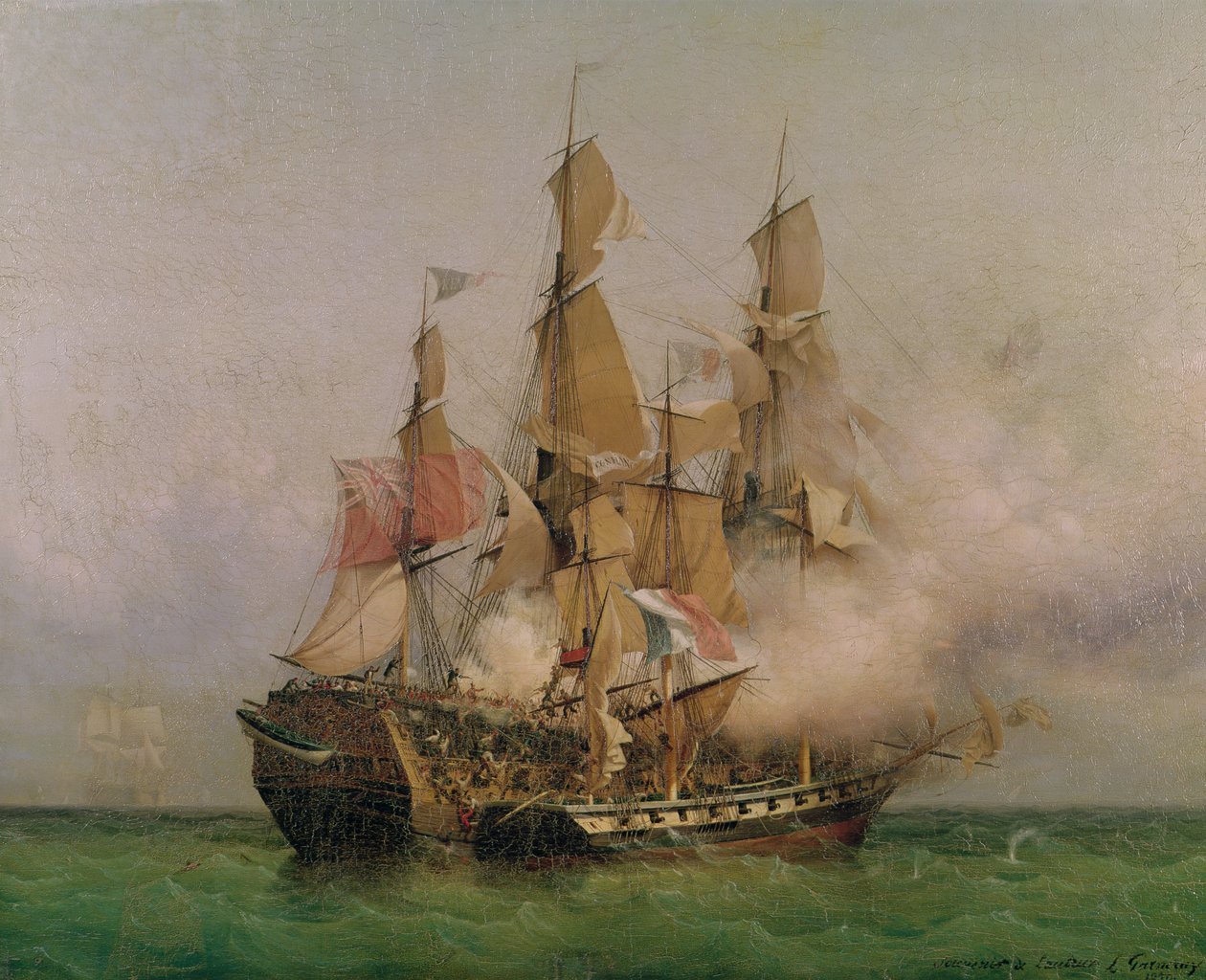 Robert Surcouf (1736-1827) tarafından Bengal Körfezi