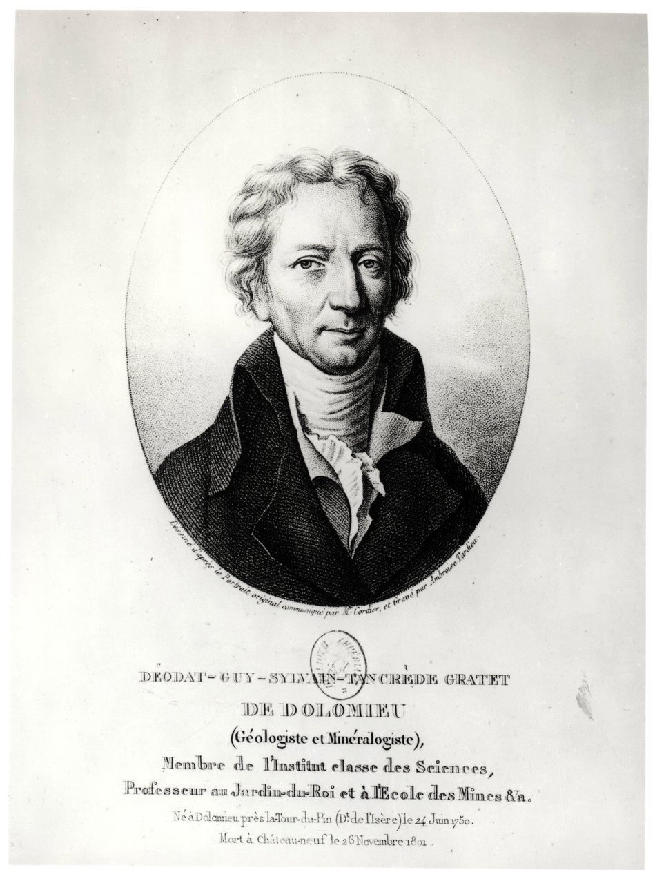 Dieudonne Dolomieu (1750-1801) by Ambroise Tardieu