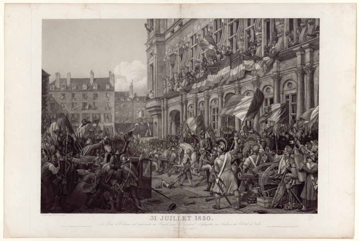 Orléans Dükü, 31 Temmuz 1830