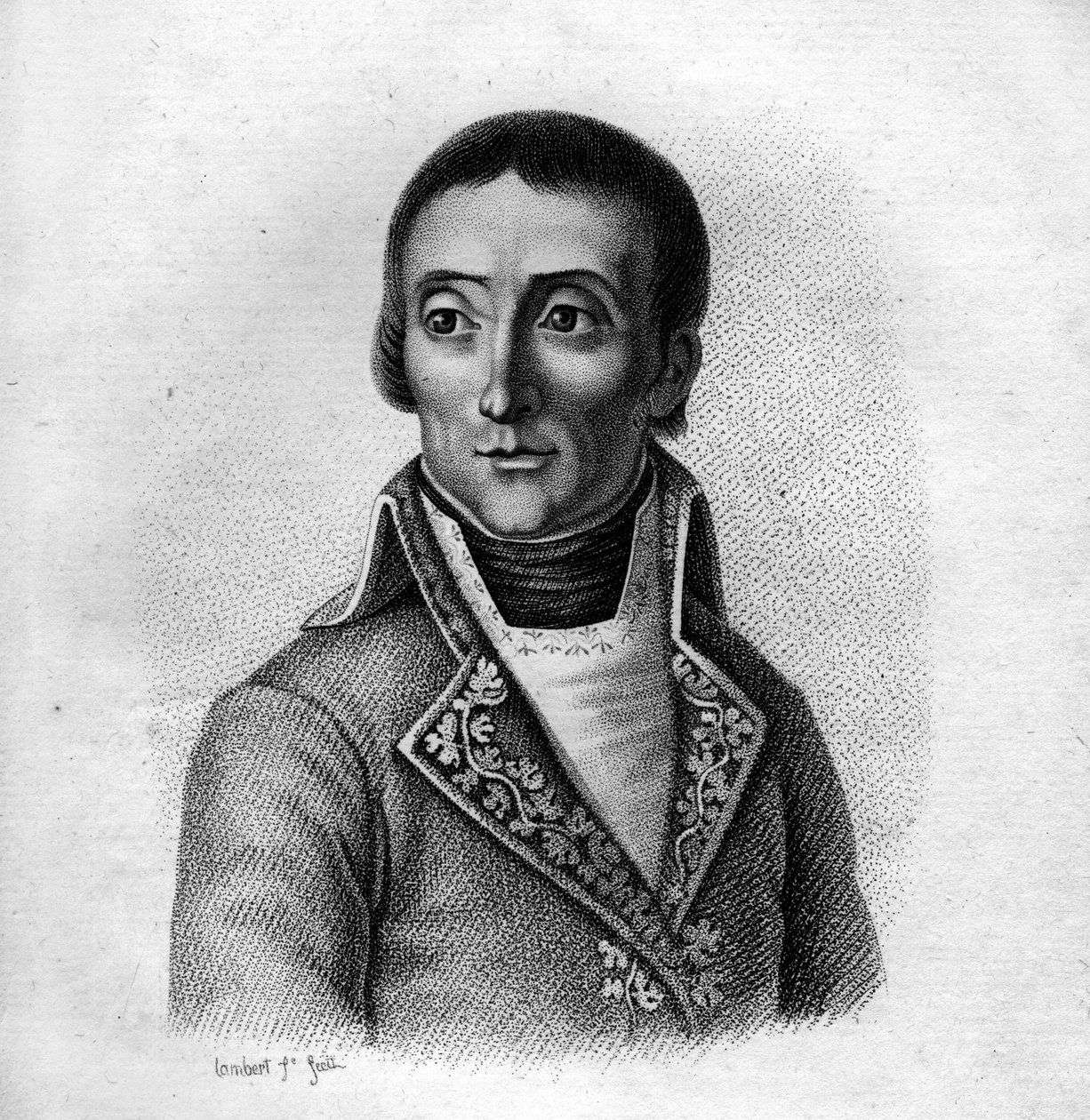 Amiral Eustache Bruix (1759-1805) - in “Fransızların zaferlerini ve fetihlerini izleyen Fransız generallerinin portreleri”” Ambroise Tardieu tarafından 1818