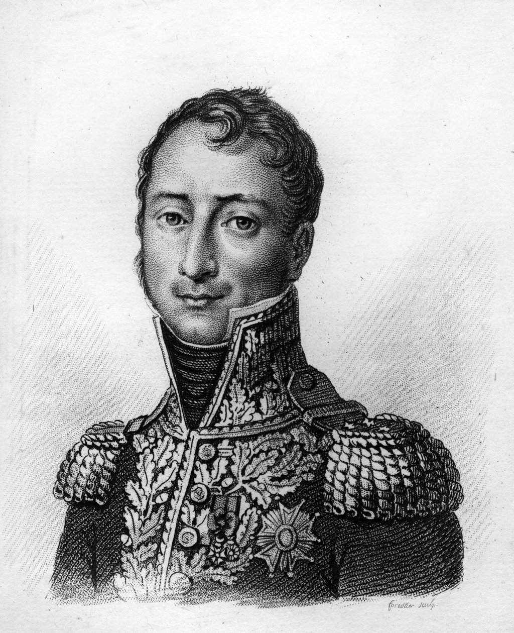 Auguste Jean Gabriel CAULAINCOURT (1777-1812) - “Fransızların zaferlerini ve fetihlerini izleyen Fransız generallerinin portreleri” içinde. 1818