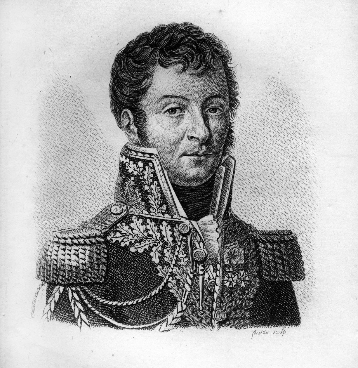 Auguste Julien Bigarré 1775-1838 - “” Fransızların zaferlerini ve fetihlerini izleyen Fransız generallerinin portreleri” içinde. 1818