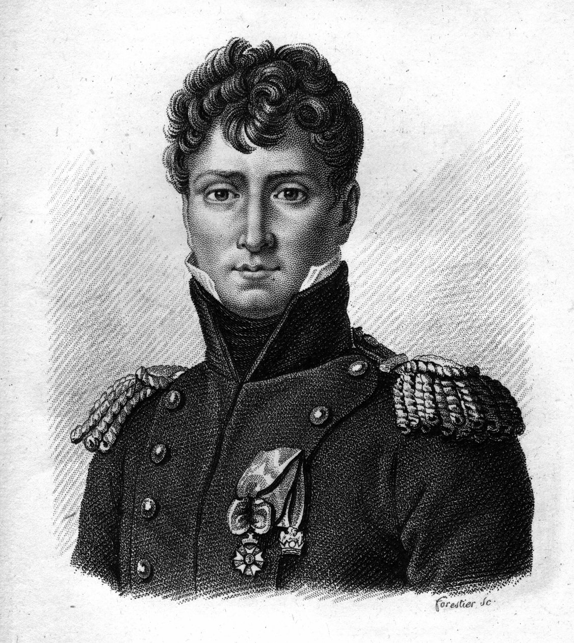 Auguste de Colbert (1777-1809), “Fransız Generallerinin Portreleri”nde Fransız general. 1818