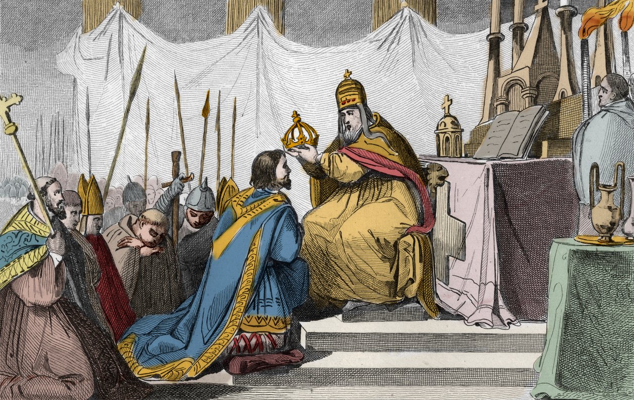 Charlemagne (742-814) 25 Aralık 800