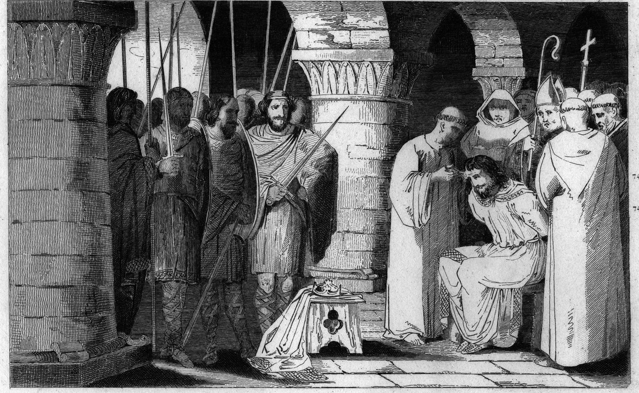 Childeric III (714-751) tahttan indirildi ve bir manastıra kapatıldı - Childeric III tahttan indirildi ve 742-749 yılları arasında Saint Omer