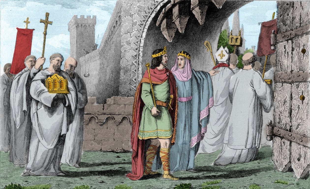 Chilperic I (539-584) Dini Bir Alayda - Chilperic I, Sigebert