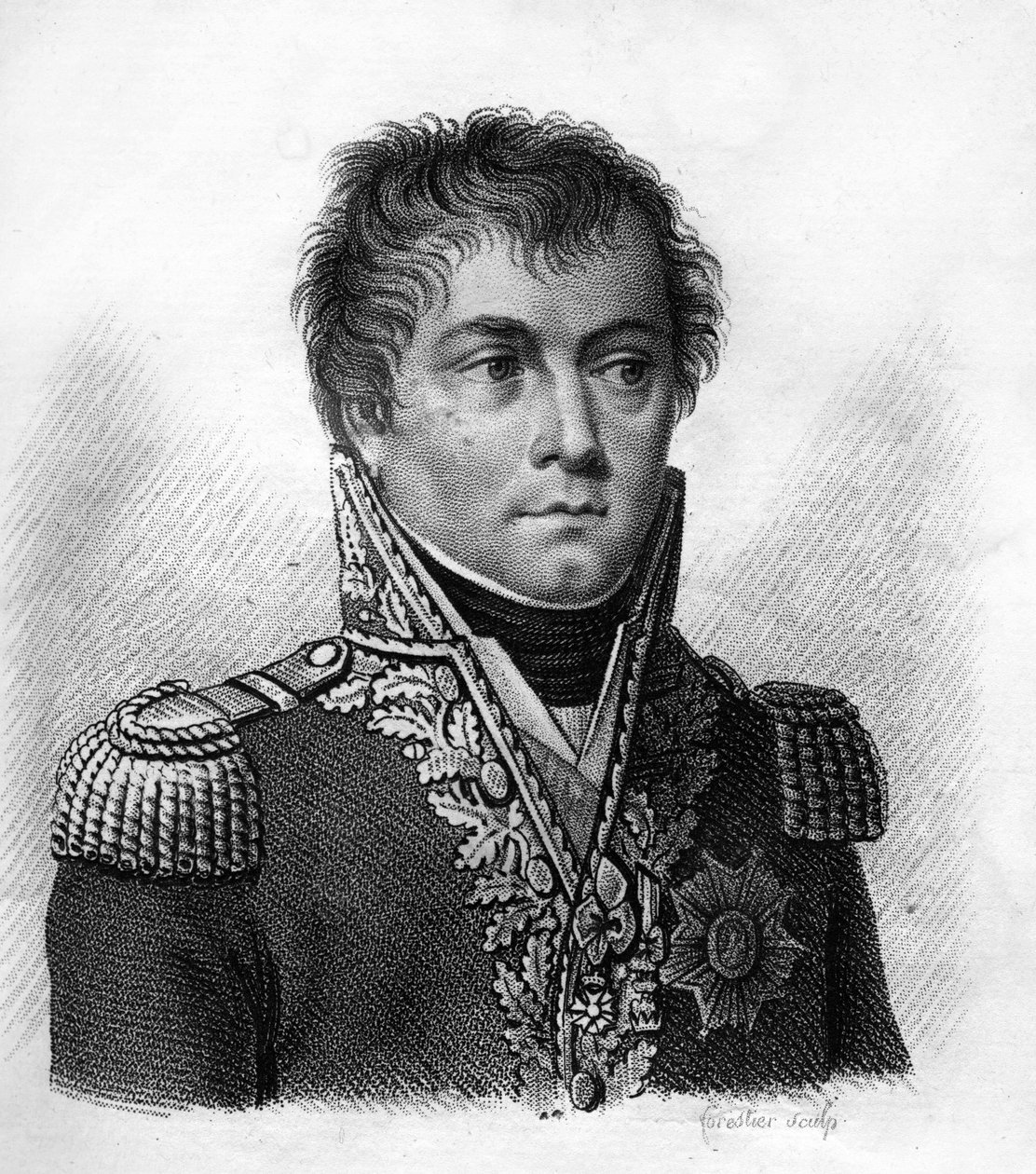 Kont Antoine François Andreossy (1761-1828), Fransız general ve diplomat. “Fransız Generallerinin Portreleri”nde. 1818