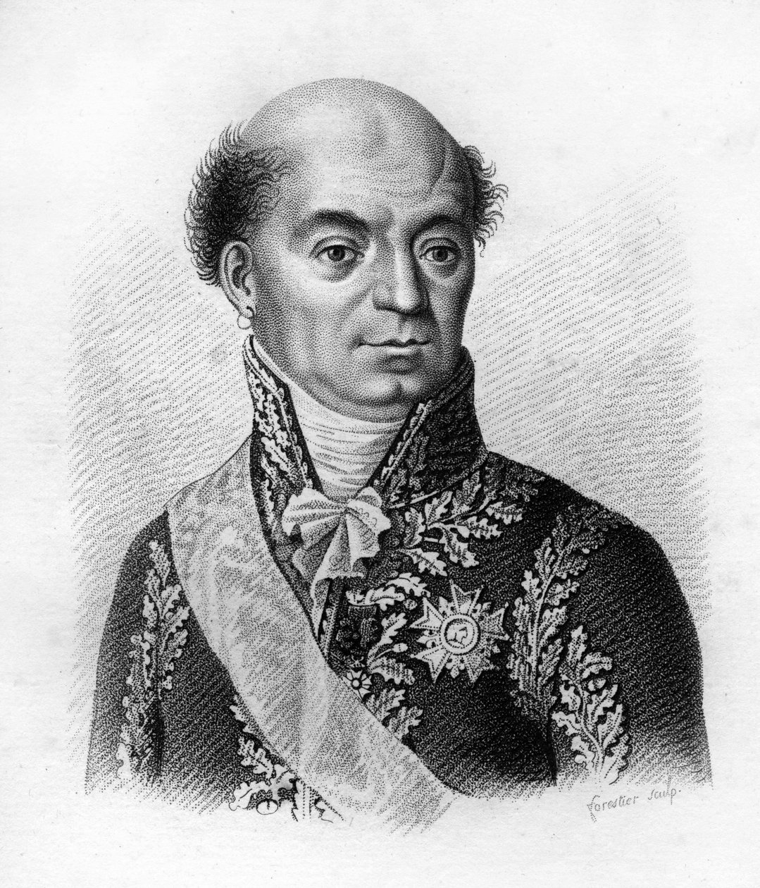 Dominique Catherine, Marquis de Pérignon Maréchal de France (1754 - 1818).- içinde “Fransızların zaferlerini ve fetihlerini izleyen Fransız generallerinin portreleri””. 1818