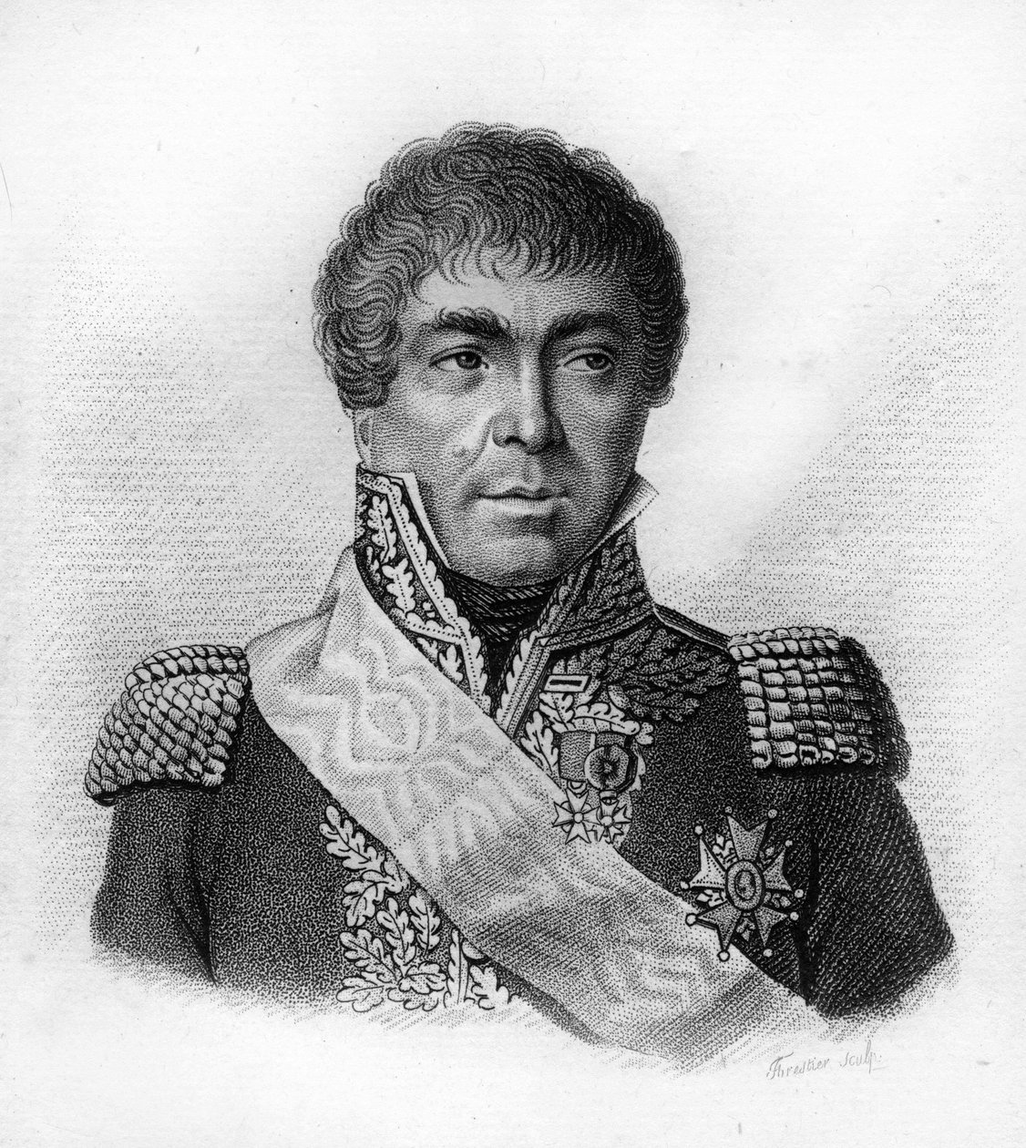 Edmé Etienne Borne DESFOURNEUES (1767-1849) - “Fransızların zaferlerini ve fetihlerini izleyen Fransız generallerinin portreleri”nde. 1818