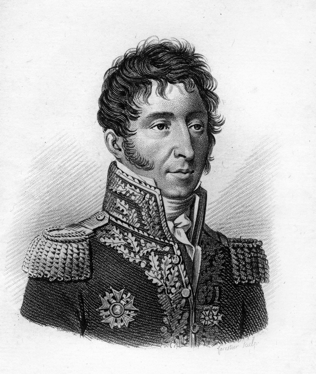 Etienne Pierre Sylvestre RICARD (1771-1843) - “Fransızların zaferlerini ve fetihlerini izleyen Fransız generallerinin portreleri” içinde. 1818