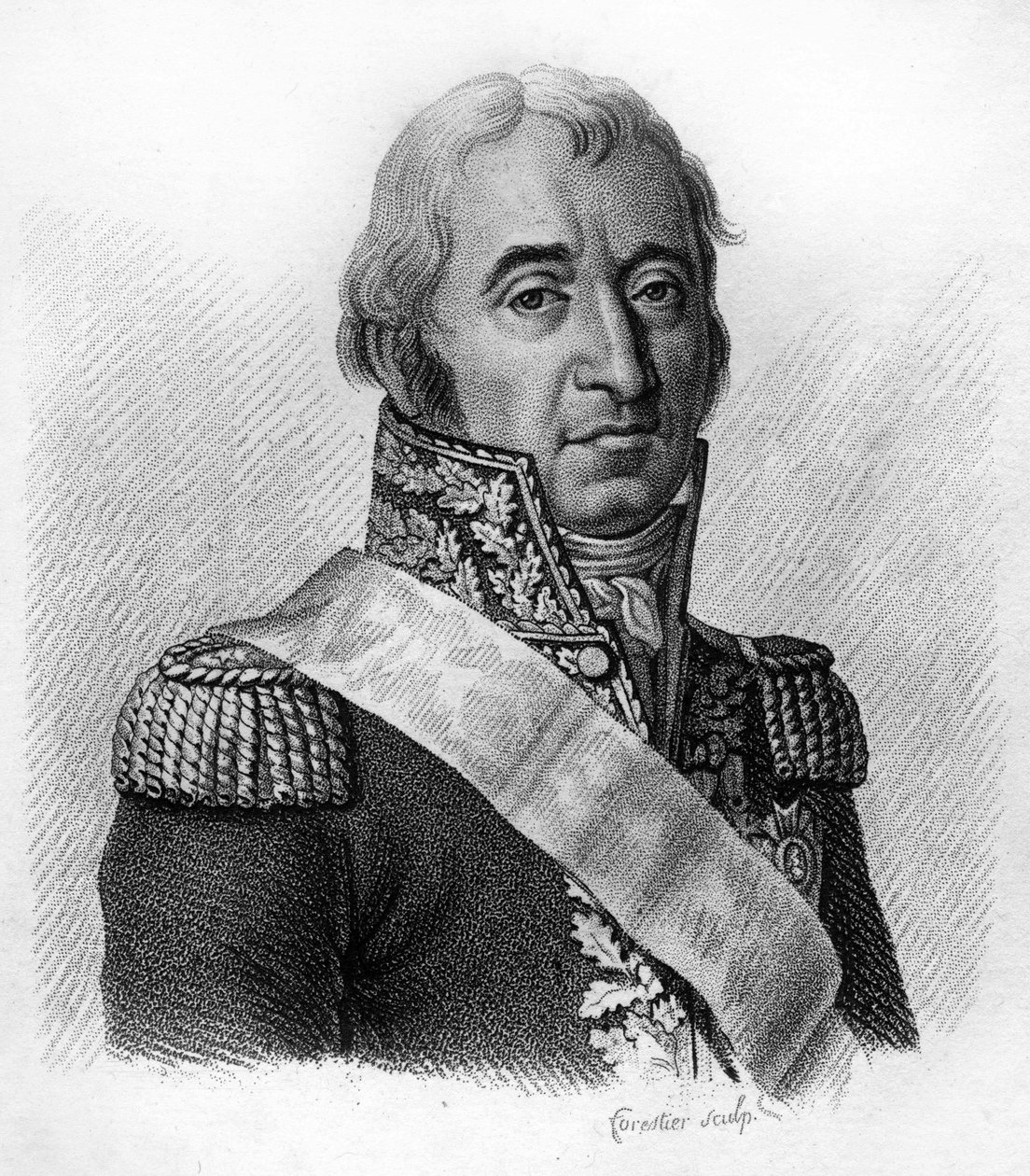 François CHASSELOUP LAUBAT (1754-1833) - “Fransızların zaferlerini ve fetihlerini izleyen Fransız generallerinin portreleri” içinde. 1818