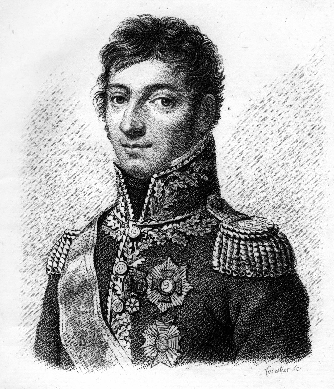 General Lefèvre Desnouettes (1773-1822) - “Fransızların zaferlerini ve fetihlerini izleyen Fransız generallerinin portreleri” içinde. 1818