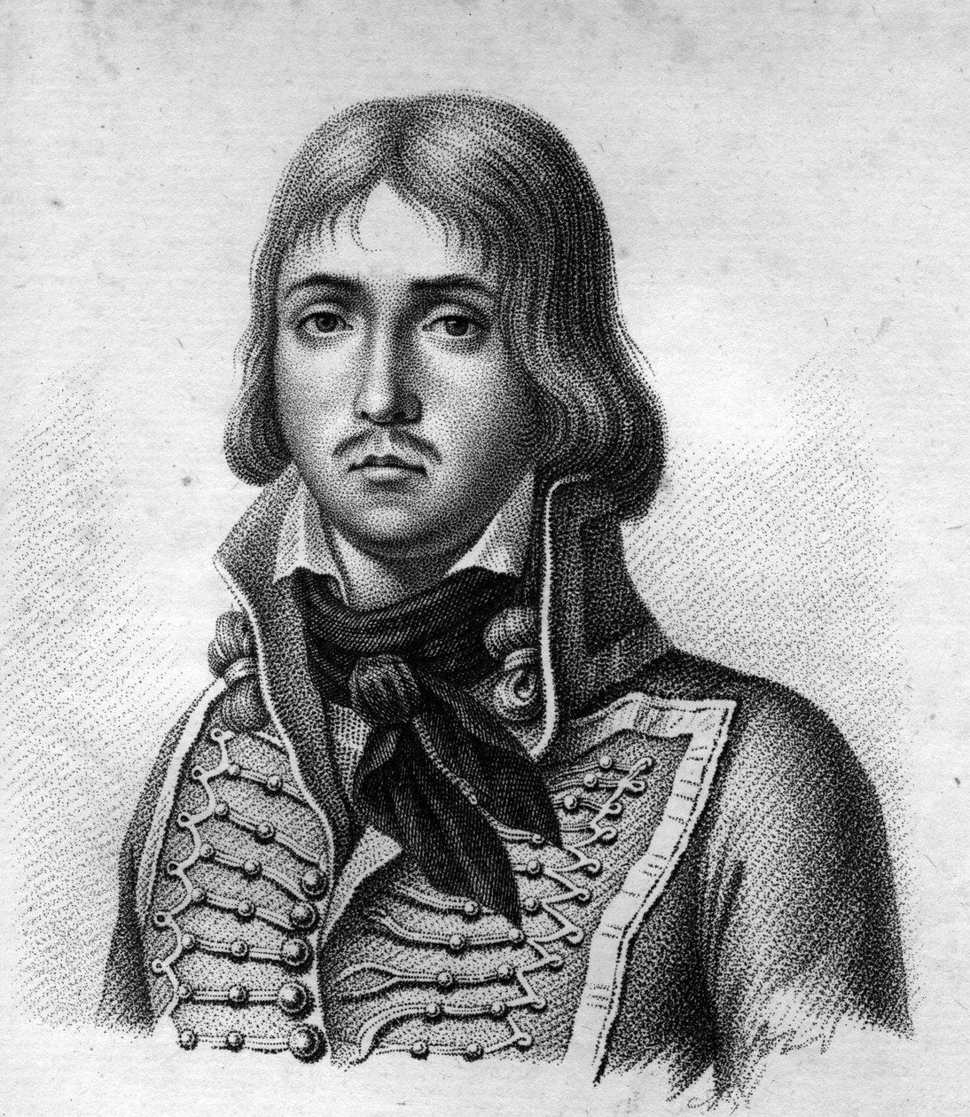 General Marceau.François Séverin Marceau Desgraviers General français (1769-1796).in"Fransızların zaferlerini ve fetihlerini izleyen Fransız generallerinin portreleri"”. 1818