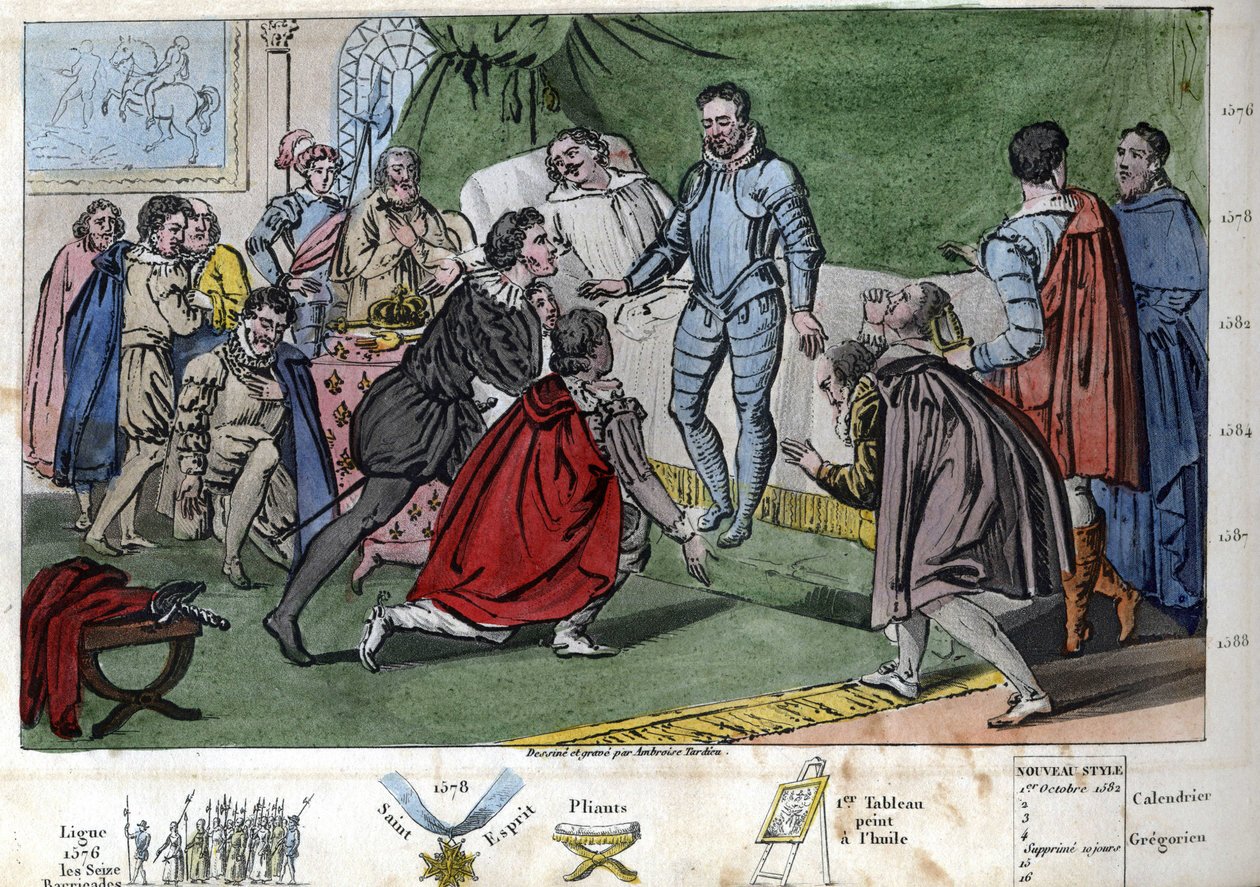 Henry III (1551 - 1589) Henry II ve Catherine de Medici